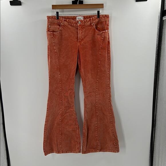 BDG Urban Outfitters Women's Extreme Flare Corduroys - Orange - 29 - Picture 1 of 7